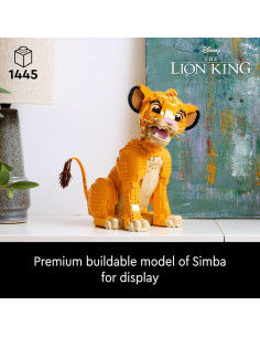LEGO Disney Joven Simba El Rey León 29 cm 1445 Piezas 2