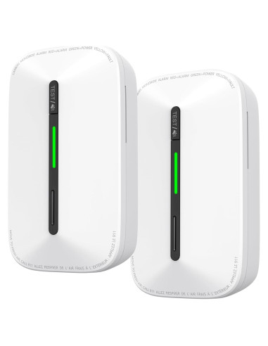 Detector de Monóxido de Carbono Siterlink GS845A 2 Paquete