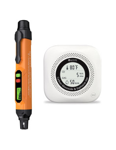 Combo Detector de Gas Portátil Mini y Enchufe PT202 YC302Pro