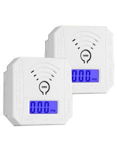 Detector de Monóxido de Carbono YMDJL JSN997 - 2 Unidades