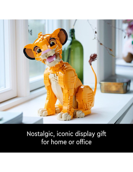 LEGO Disney Joven Simba El Rey León 29 cm 1445 Piezas