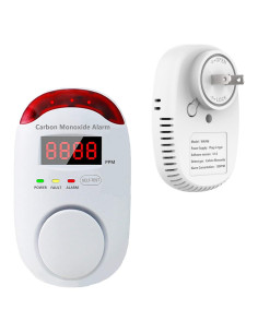 Detector de Monóxido de Carbono Portátil HAOKESITE con Pantalla LED