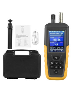 Monitor de Calidad del Aire WapoRich T7-TC8100 3 Canales PM