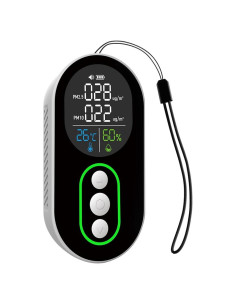 Monitor de Calidad del Aire Protmex PTH-26PM - PM2.5, PM10, Temperatura y Humedad