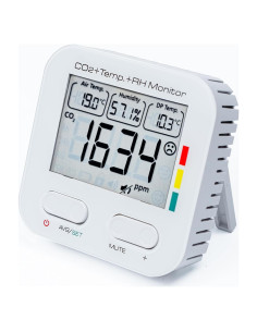 Monitor de Calidad del Aire Airtoo3 - Medidor CO2, Temp, Humedad