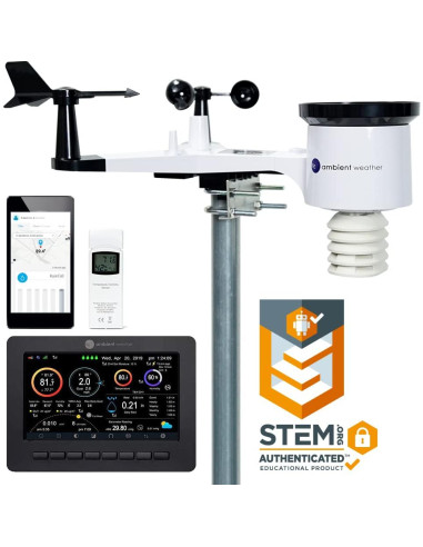 Estación Meteorológica Inteligente Ambient Weather WS-2000 con WiFi