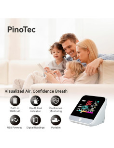 Monitor de Calidad del Aire PinoTec AK3 13 en 1 Portátil 2