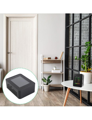 Detector de CO2 Leopacat, Monitor de Calidad del Aire 14x10cm