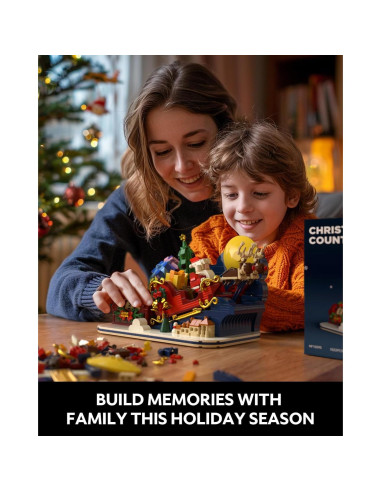 Conjunto de Construcción Nifeliz NF10295 1022 Piezas Navidad