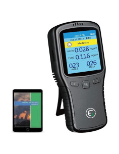 Monitor de Calidad del Aire EG con PM2.5 y TVOC - Portátil