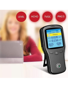 Monitor de Calidad del Aire EG con PM2.5 y TVOC - Portátil 2