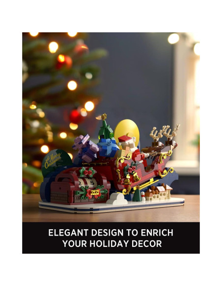 Conjunto de Construcción Nifeliz NF10295 1022 Piezas Navidad