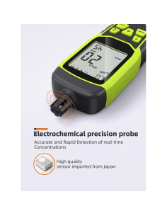 Detector de Monóxido de Carbono Tadeto TE026 Portátil 0-1000PPM 2