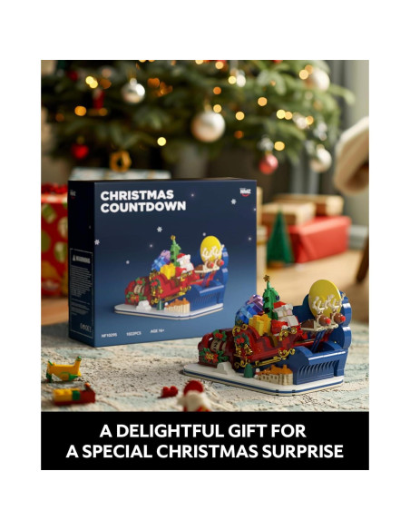 Conjunto de Construcción Nifeliz NF10295 1022 Piezas Navidad