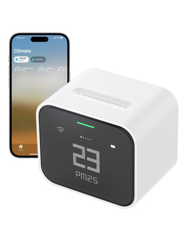 Monitor de Calidad de Aire Qingping Lite, Wi-Fi, 5 en 1