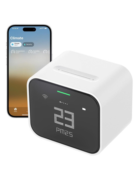 Monitor de Calidad de Aire Qingping Lite, Wi-Fi, 5 en 1