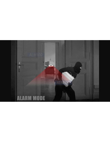 Sistema de Alarma de Movimiento Portátil AllAboutAdapters 9m