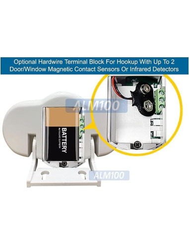 Sistema de Alarma de Movimiento Portátil AllAboutAdapters 9m