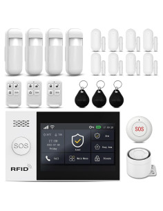 Sistema de Alarma Inalámbrico PGST PG107F - Pantalla Táctil 4.3"