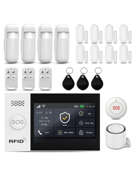 Sistema de Alarma Inalámbrico PGST PG107F - Pantalla Táctil 4.3"