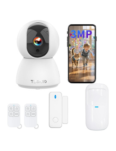 Sistema de Alarma y Cámara de Seguridad TUGARD WiFi 2 en 1