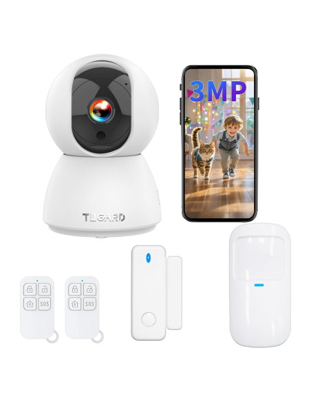 Sistema de Alarma y Cámara de Seguridad TUGARD WiFi 2 en 1