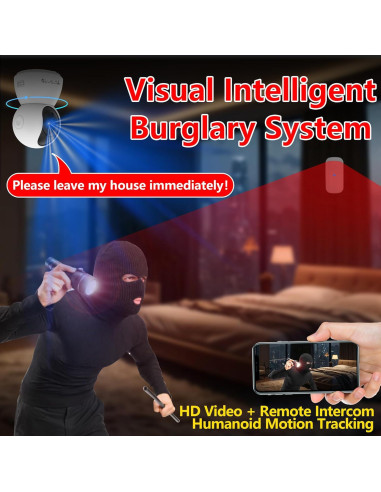 Sistema de Alarma y Cámara de Seguridad TUGARD WiFi 2 en 1