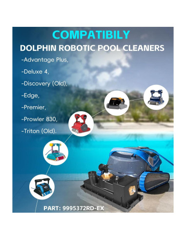 Motor Limpiador Piscina Robótico Sunluway 9995372RD-EX 3.58kg