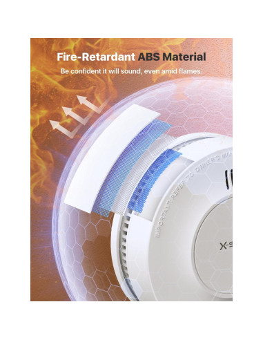 Detector de Humo Inalámbrico X-Sense SD19-W 1-Pack