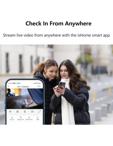 Sistema de Alarma y Cámara de Seguridad TUGARD WiFi 2 en 1