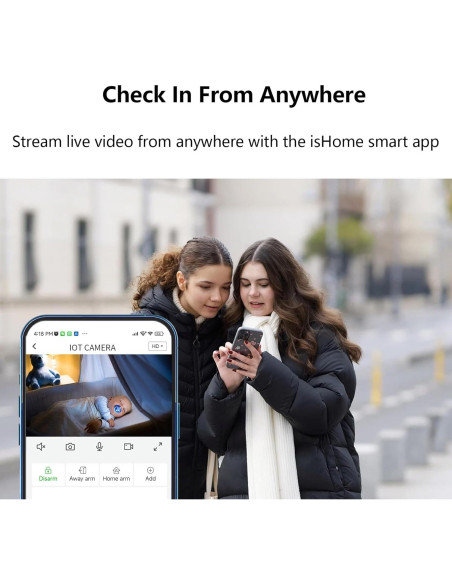 Sistema de Alarma y Cámara de Seguridad TUGARD WiFi 2 en 1