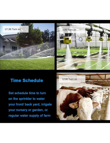 Válvula de Agua Wifi Inteligente Gaoducash 12V Cobre