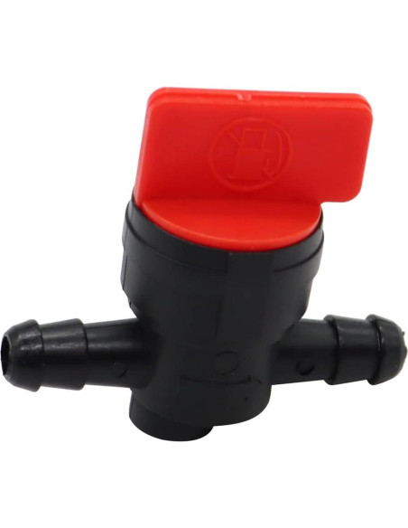 10 Válvulas de Corte de Combustible Nakkaa 1/4" ID