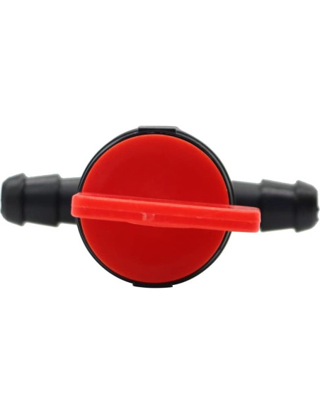 10 Válvulas de Corte de Combustible Nakkaa 1/4" ID