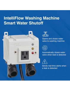 Válvula de Cierre de Agua Inteligente Watts Intelliflow 1/2" 2