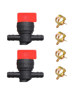Válvula de Corte de Combustible Tnisesm 2 Piezas 6.35mm