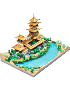 Bloques de Construcción Mini KLMEi 3350 PCS Arquitectura China 2