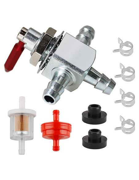 Válvula de Cierre de Combustible HPENP 2 Vías 0.25" Barb