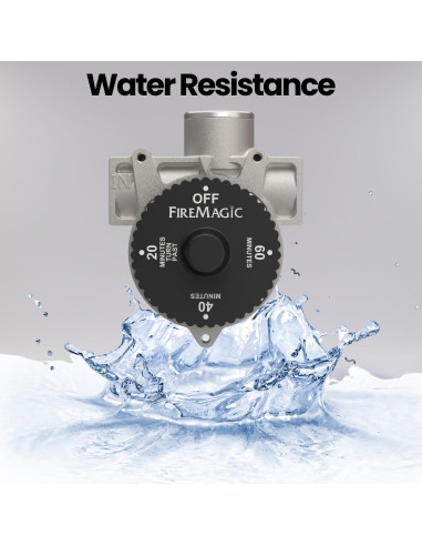 Temporizador de Apagado 1 Hora Fire Magic 100,000 BTU Gas
