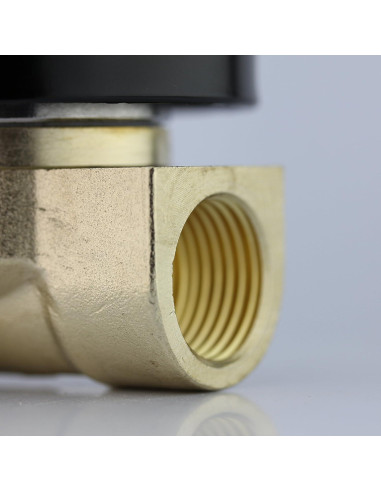 Válvula Solenoide Eléctrica U.S. Solid 3/8" 12V DC Junta VITON