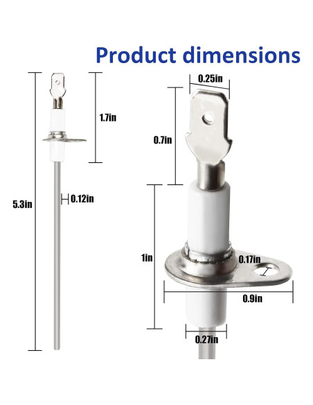 Sensor de Llama 52W29 para Hornos Lennox y Ducane