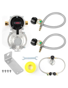 Regulador de Propano LP Samplife 2 Tanques Automático 1.15 kg