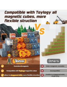 Bloques Magnéticos Toylogy Espada Mina 10x10 cm 3+ años 2