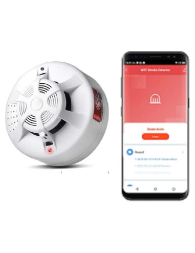 Detector de Humo y Calor VITAL EYE HEALTH LS-898-7P-F5