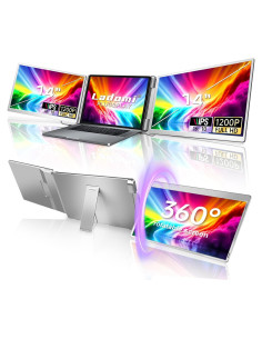 Extensor de Pantalla FHD 14" Ladomi para Laptop 12-16.5"