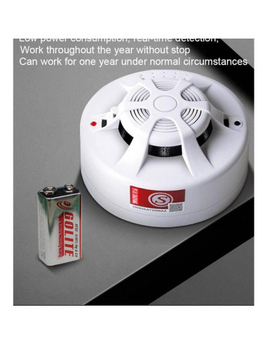 Detector de Humo y Calor VITAL EYE HEALTH LS-898-7P-F5