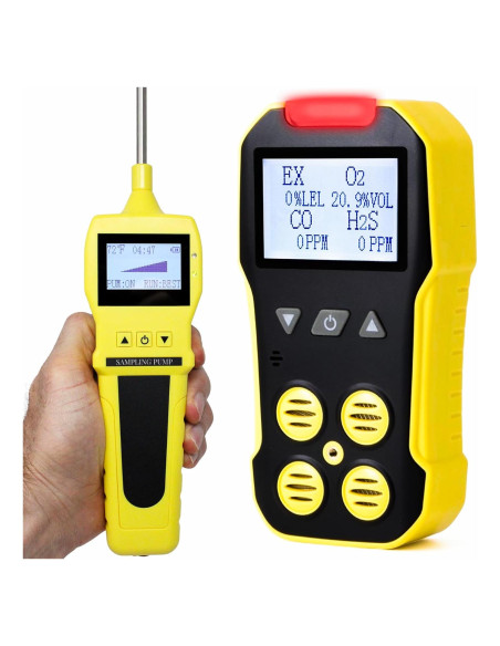 Monitor de 4 Gases Forensics Detectors FD con Bomba USB Monitor de 4 Gases Forensics Detectors FD con Bomba USB