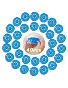 40 Cubiertas de Detector de Humo Dxmimer Azul Reutilizables