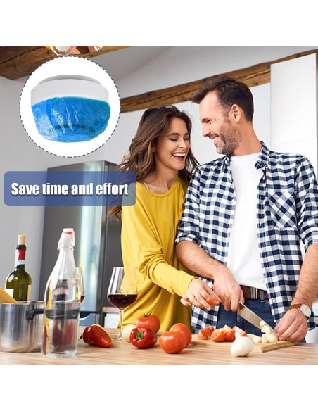 40 Cubiertas de Detector de Humo Dxmimer Azul Reutilizables