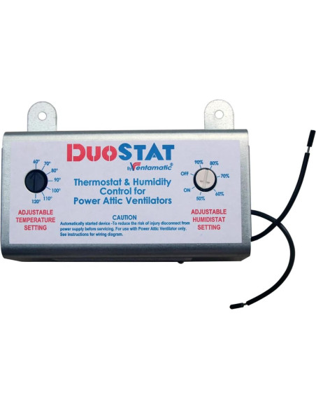 Control de Termostato y Humidistato Doble Ventamatic XXDUOSTAT Control de Termostato y Humidistato Doble Ventamatic XXDUOSTAT